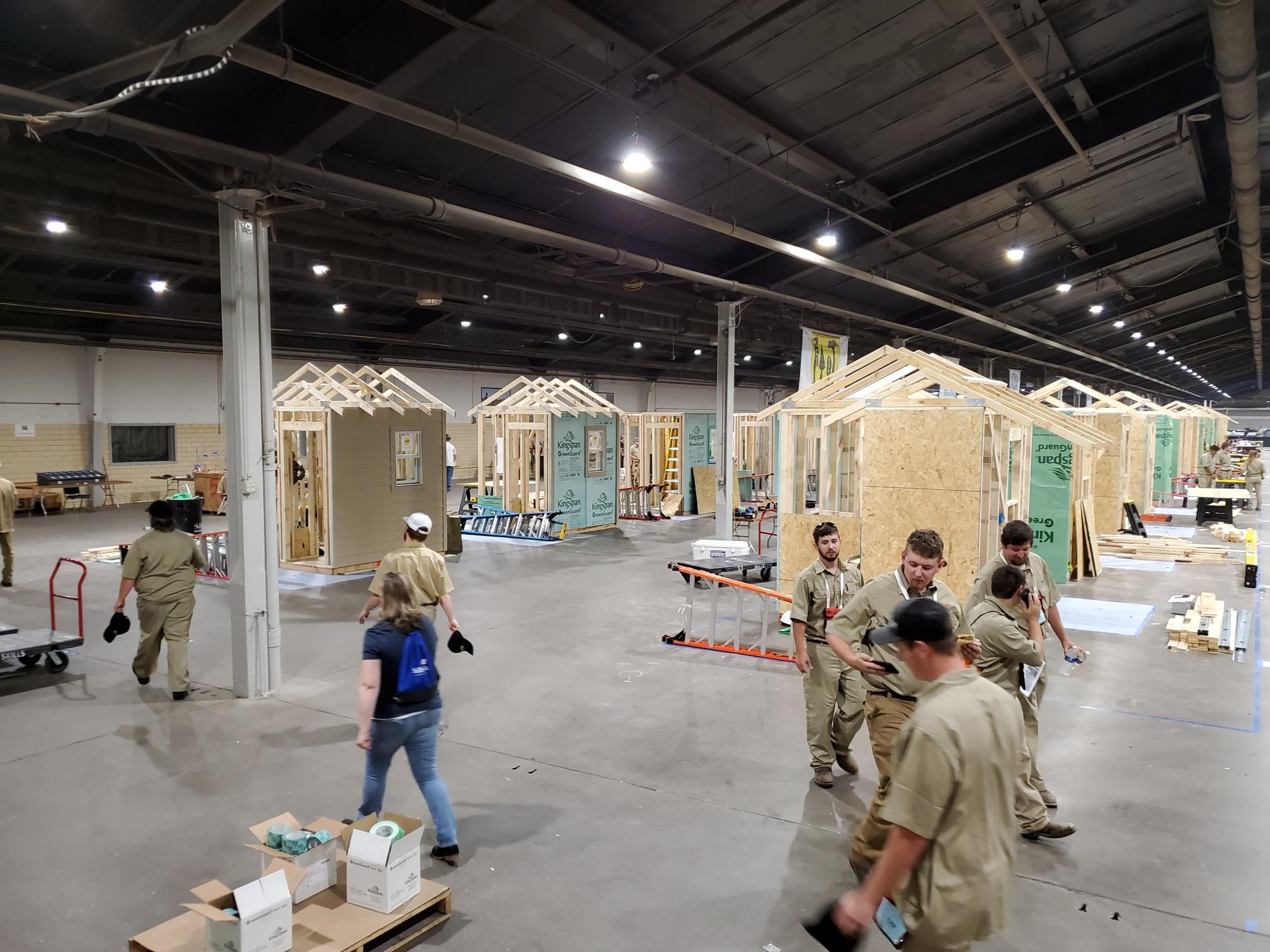 SkillsUSA Carpentry Competition